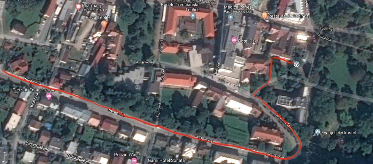 Penzion Zuzi Trencsénteplic Kültér fotó